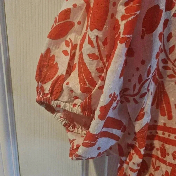 NWOT Farm Rio jungle flow cropped top - Picture 5 of 12